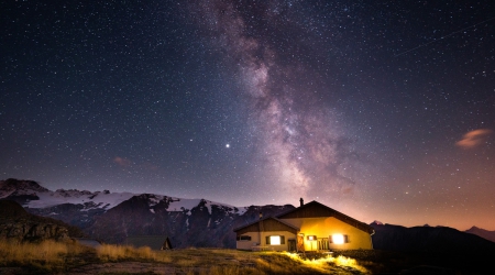 Overnachten in de berghutten in de Franse Alpen